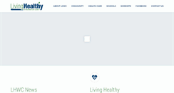 Desktop Screenshot of livinghealthywc.org